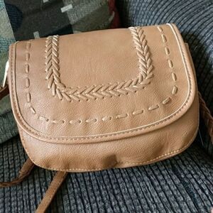 Olivia + Joy Tan crossbody Purse